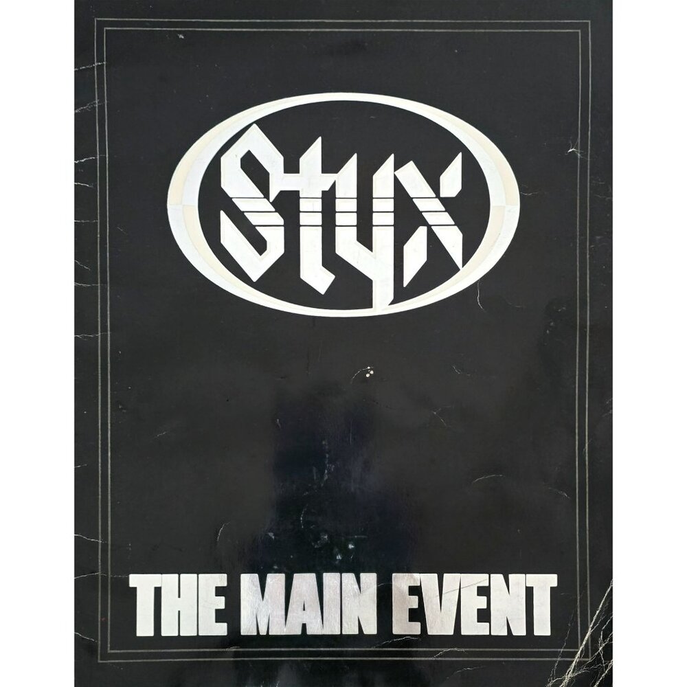Styx The Main Event Magazine 1978 A&M Records Inc